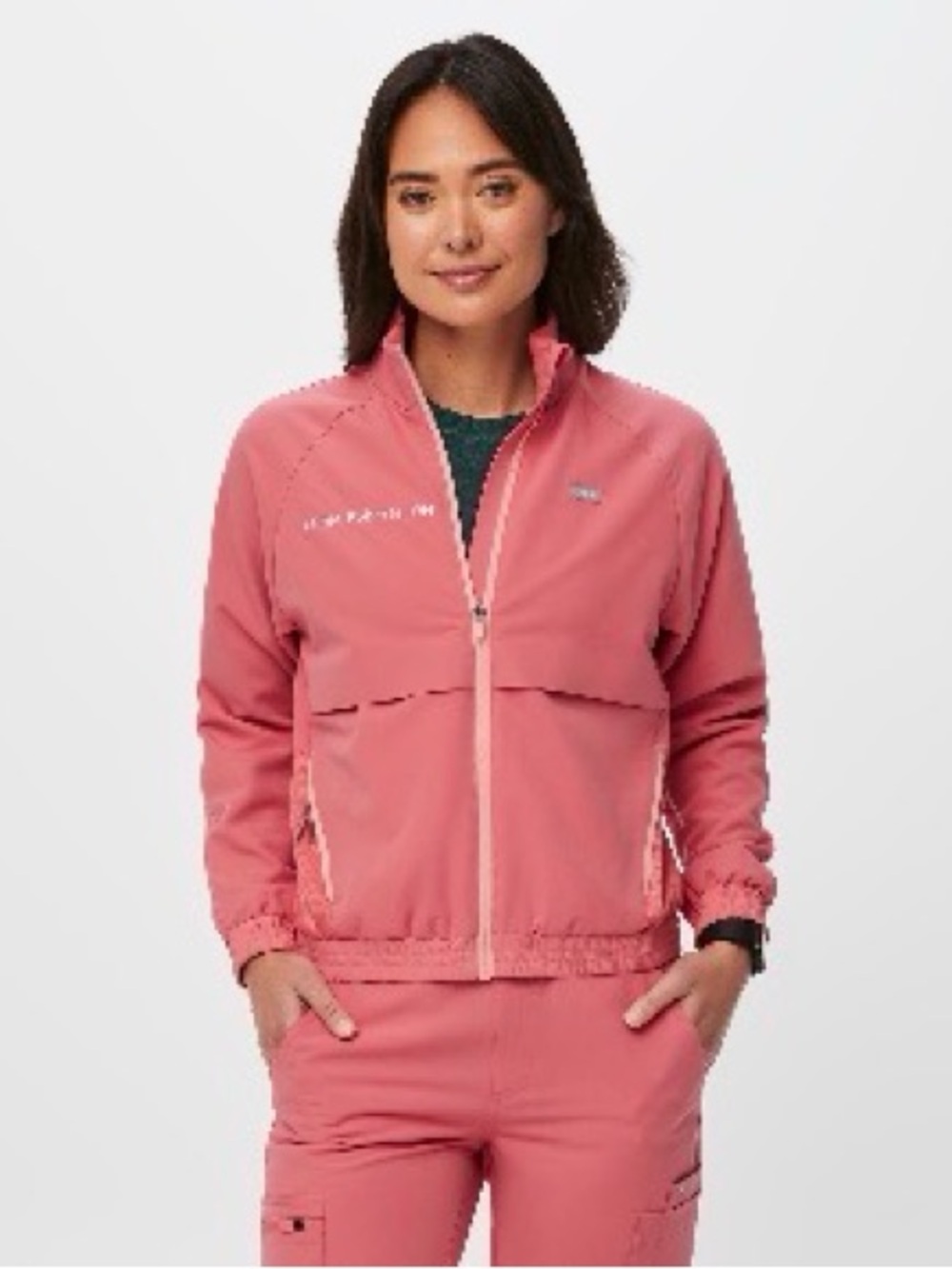 Figs Women's Desert Rose Bomber Jacket